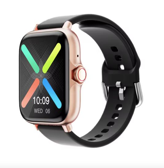 Waterproof Smartwatch Gold Black