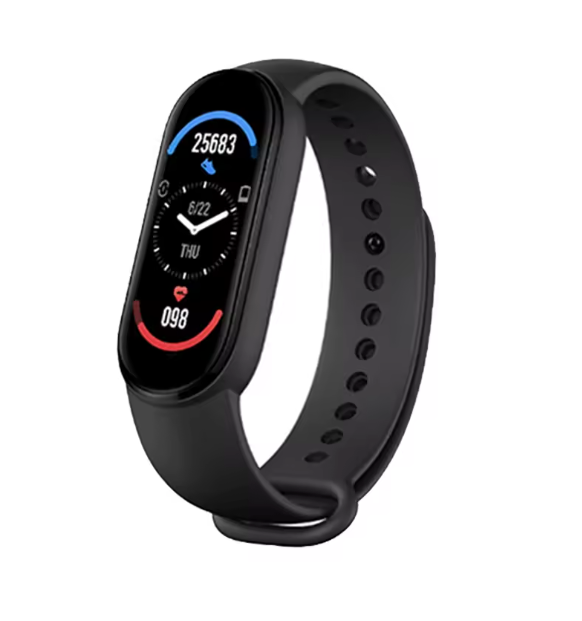 M6 Smartwatch Fitness Black