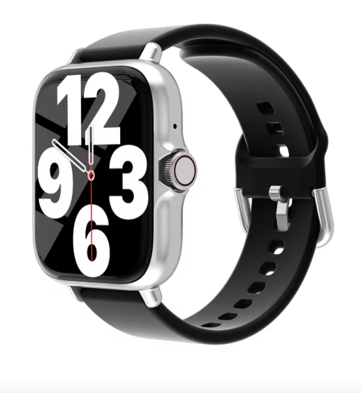 Waterproof Smartwatch Silvery Black