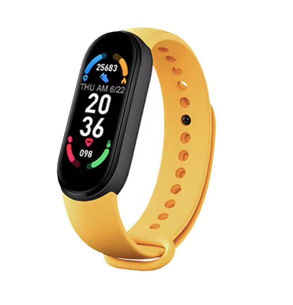 M6 Smartwatch Fitness Yellow