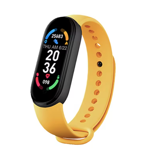 M6 Smartwatch Fitness Yellow